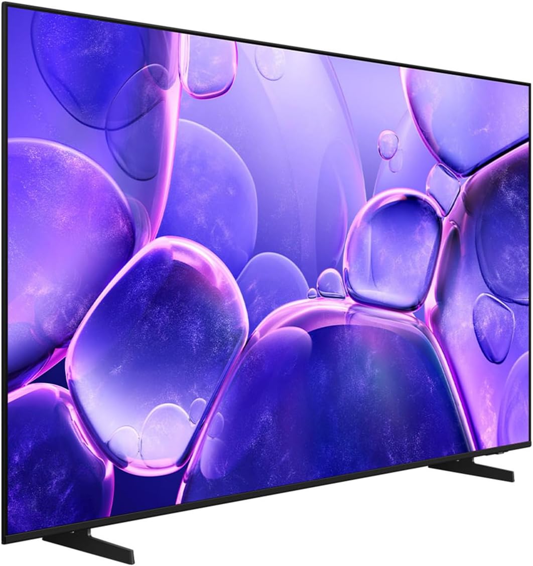 Samsung 75" Crystal UHD U8000F 4K, Procesador Crystal, Diseño Metálico, Knox Security, Escalado 4k, Smart TV (2025)